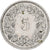 Suiza, 5 Rappen, 1974, Bern, Cobre - níquel, EBC, KM:26
