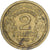 France, 2 Francs, Morlon, 1941, Paris, Aluminum-Bronze, EF(40-45), KM:886