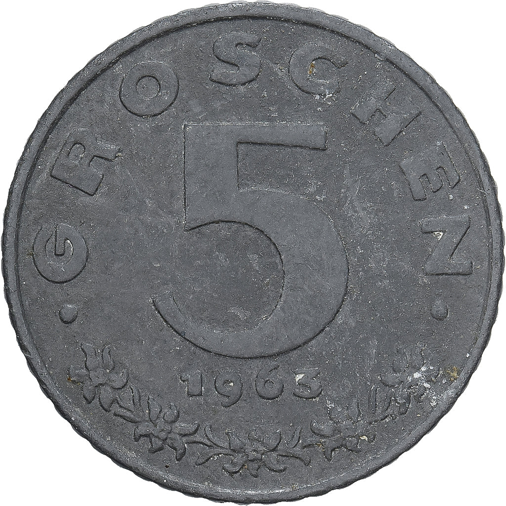 Autriche, 5 Groschen, 1965, Zinc, TB+, KM:2875