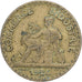France, 50 Centimes, Chambre de commerce, 1924, Paris, Bronze-Aluminium, TTB