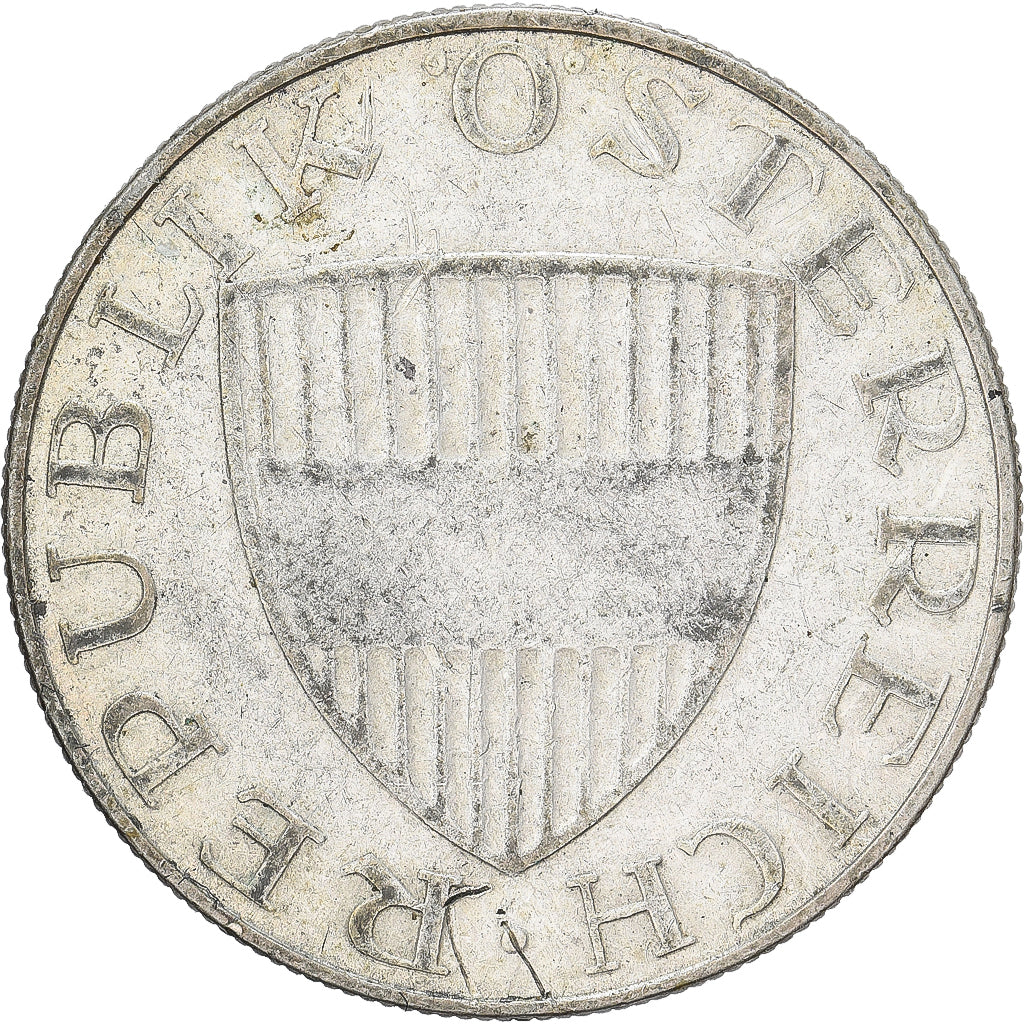 Áustria, 10 Schilling, 1958, Vienne, Prata, EF(40-45), KM:2882