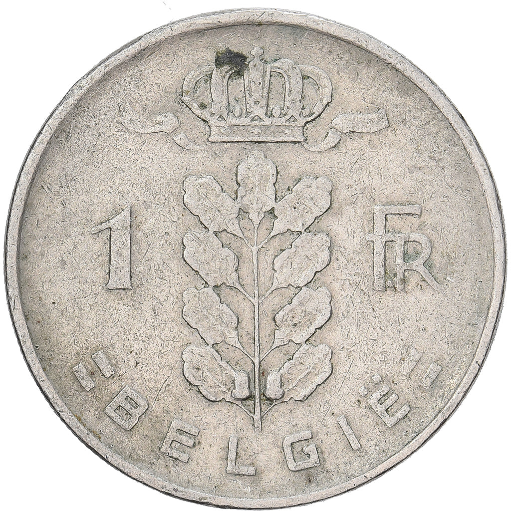 Belgia, Franc, 1953, Miedź-Nikiel, VF(30-35), KM:143.1