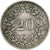 Suiza, 20 Rappen, 1943, Bern, Cobre - níquel, BC+, KM:29a