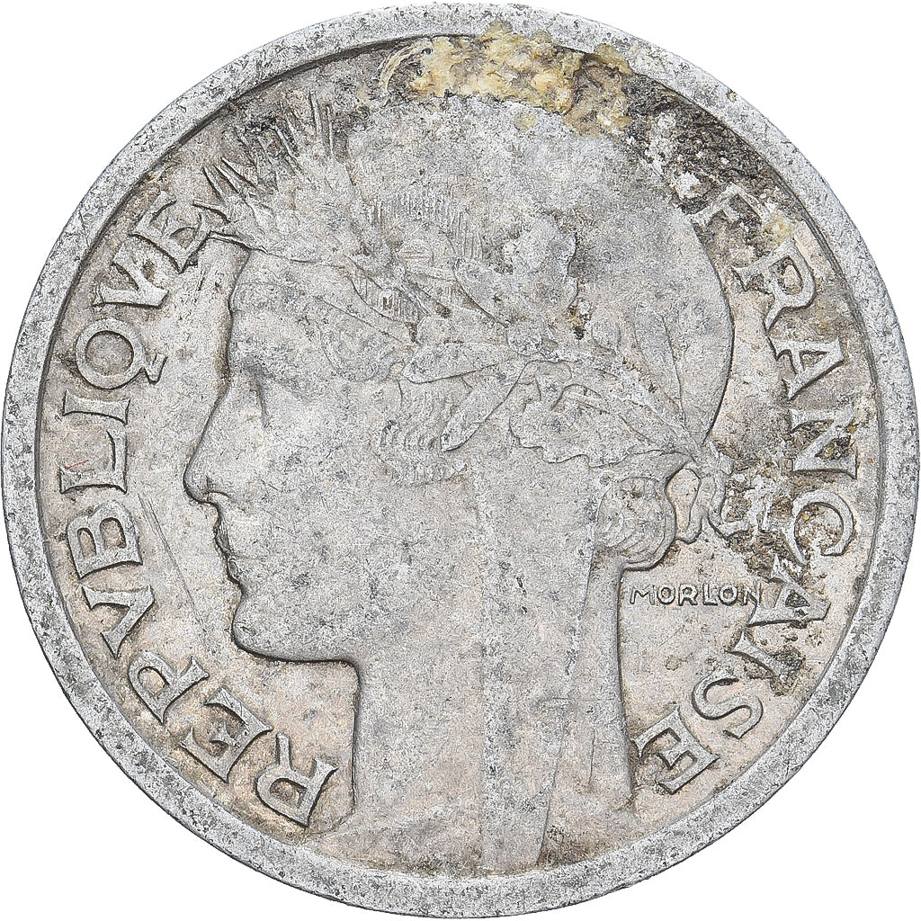 France, Franc, Morlon, 1958, Beaumont - Le Roger, Aluminum, VF(30-35)