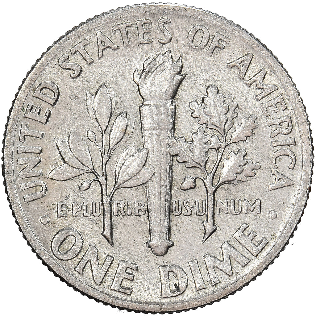Verenigde Staten, Dime, Roosevelt Dime, 1972, U.S. Mint, Copper-Nickel Clad