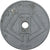 Belgia, 25 Centimes, 1944, Cynk, VF(20-25), KM:132