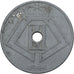 Belgien, 25 Centimes, 1944, Zinc, S, KM:132