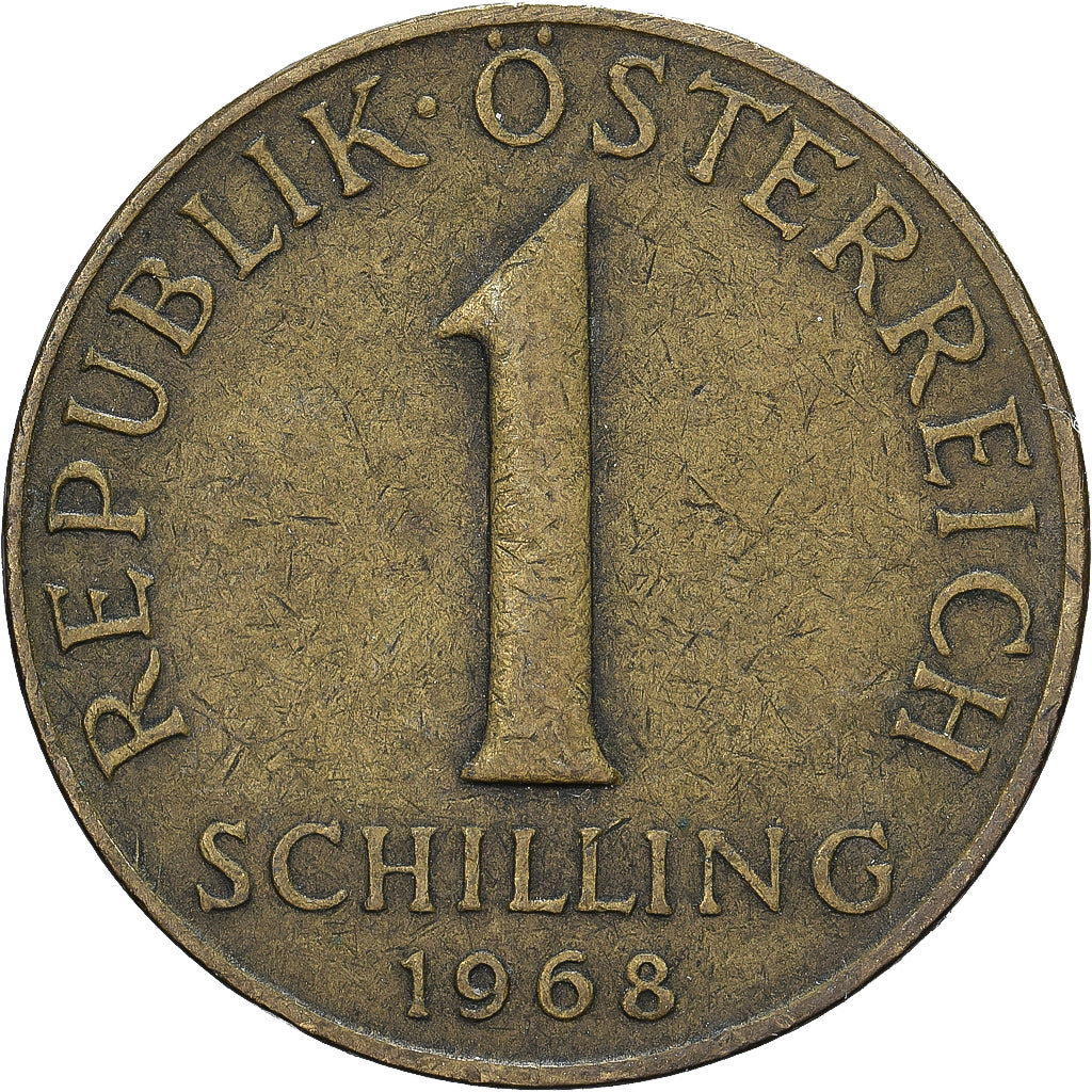 Autriche, Schilling, 1968, Bronze-Aluminium, TB+, KM:2886