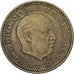 Espagne, Francisco Franco, caudillo, Peseta, 1956, Bronze-Aluminium, TTB, KM:775