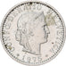 Suiza, 20 Rappen, 1975, Bern, Cobre - níquel, MBC+, KM:29a