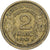 France, 2 Francs, Morlon, 1941, Paris, Aluminum-Bronze, VF(30-35), KM:886