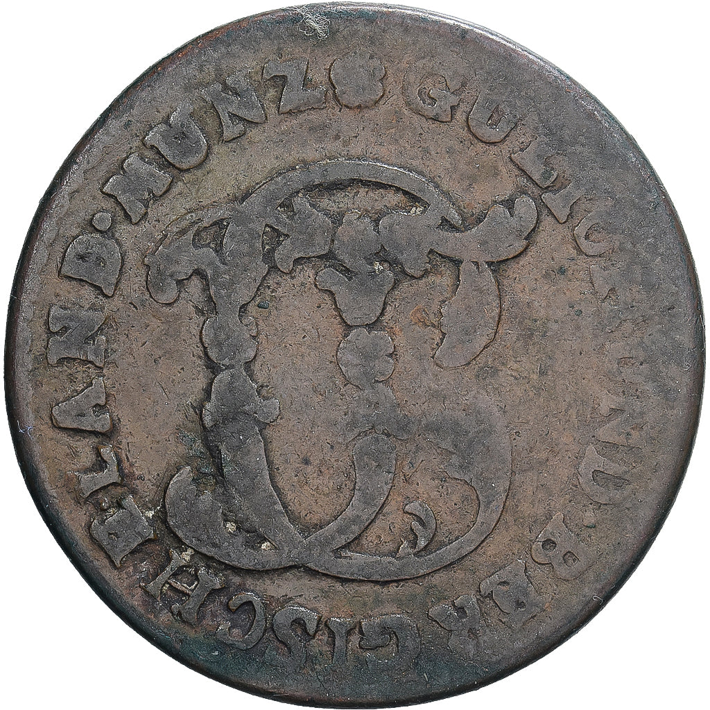 Duchés unis de Juliers-Clèves-Berg, Charles Theodore, 1/2 Stüber, 1784