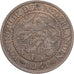 Netherlands, Wilhelmina I, 2-1/2 Cent, 1941, Bronze, EF(40-45), KM:150