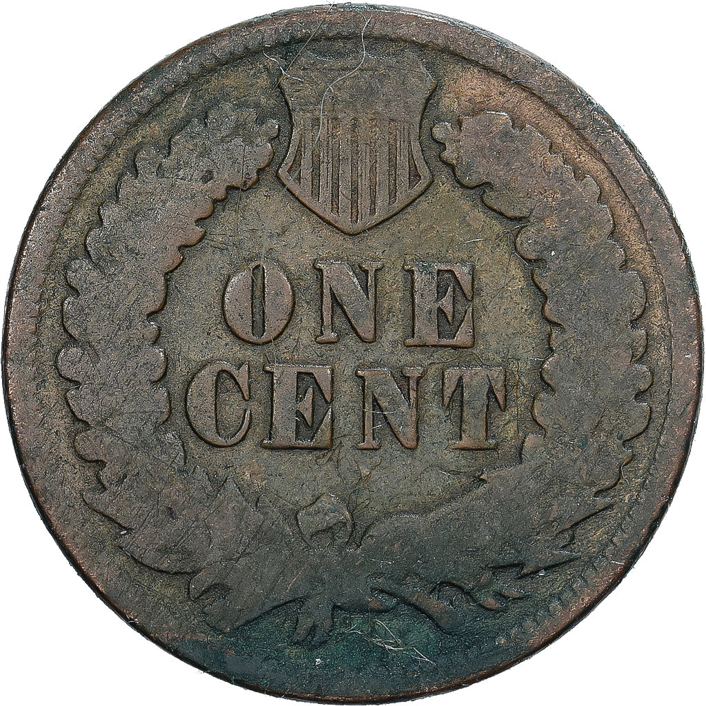 Vereinigte Staaten, Cent, Indian Head Cent, 1876, Philadelphia, Bronze, SGE+