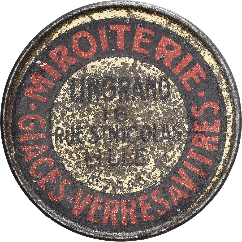 Francia, MIROITERIE LILLE, 25 Centimes, Timbre-Monnaie, MBC, Aluminio