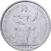 Établissements français de l'Océanie, 5 Francs, 1952, Paris, Aluminum