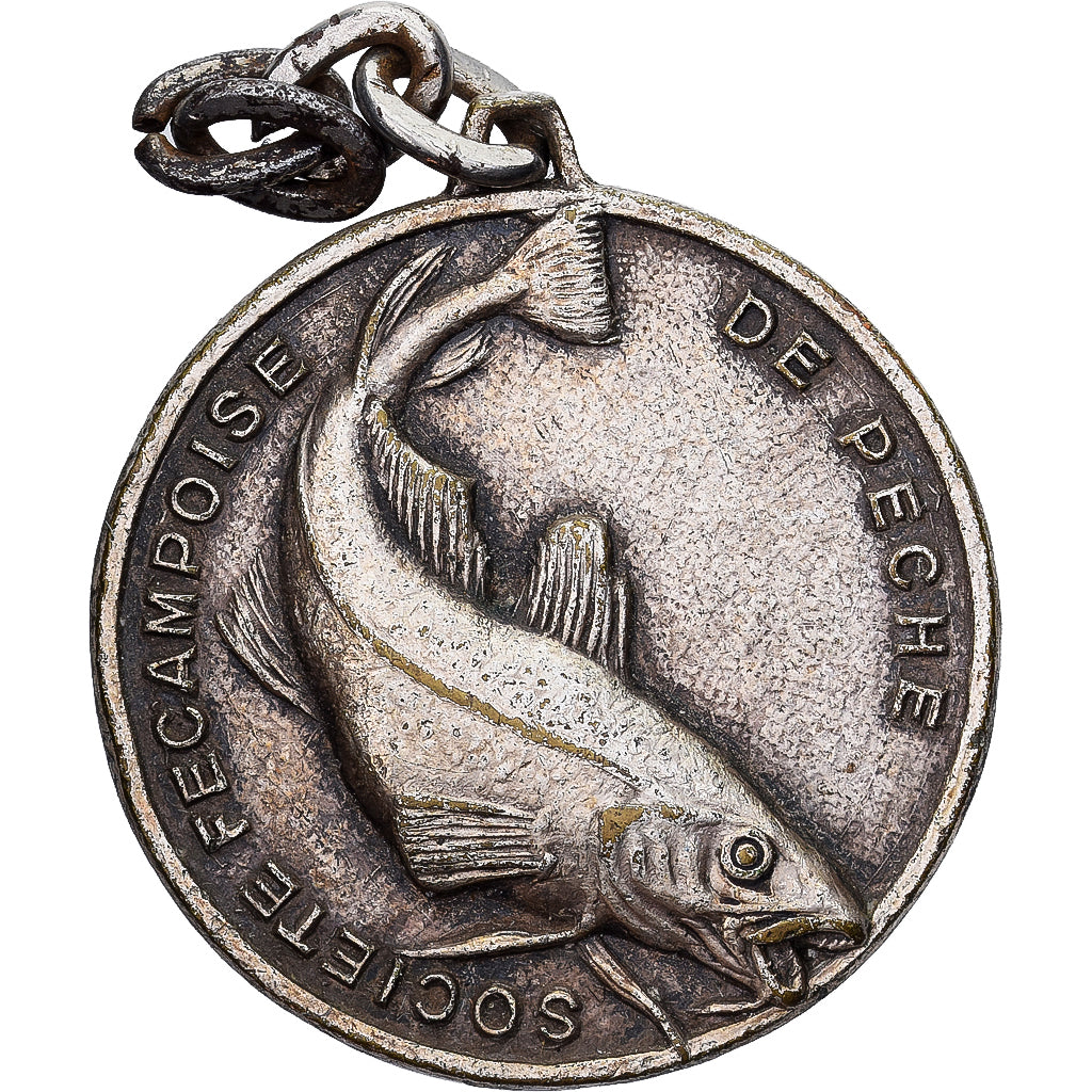 França, medalha, Métal, Société Fecampoise de Pêche, EF(40-45)