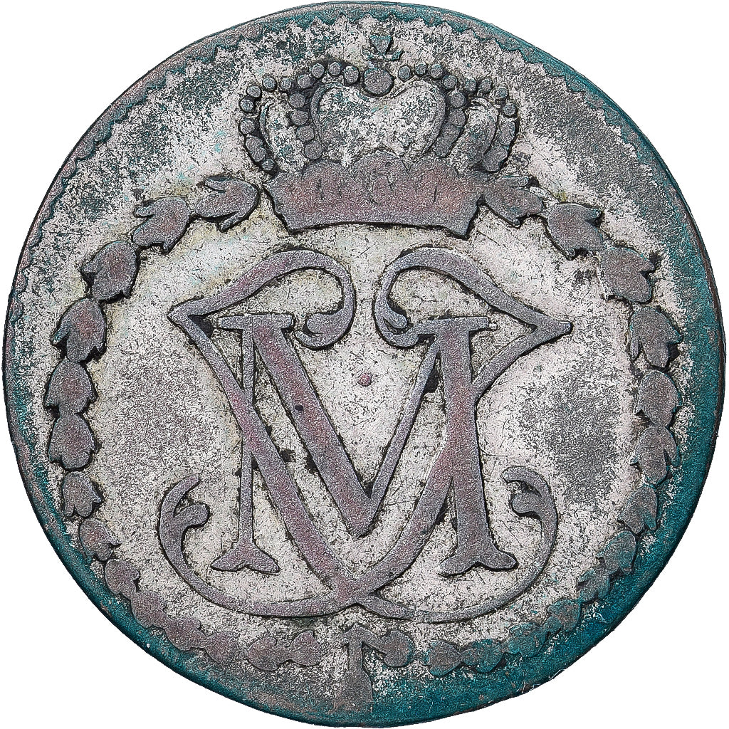 Alemania, BERG, Maximilian IV, Josef, 3 Stüber, 1806, Düsseldorf, Vellón, BC+