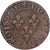 Frankrijk, Louis XIII, Double Tournois, 1615, Amiens, Koper, FR, Gadoury:7