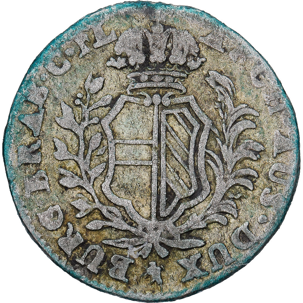 Austrian Netherlands, Maria Theresa, 10 Liards, 10 Oorden, 1751, Bruges, Billon