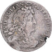 France, Louis XIV, 4 Sols des Traitants, 1676, Paris, Silver, VF(20-25)