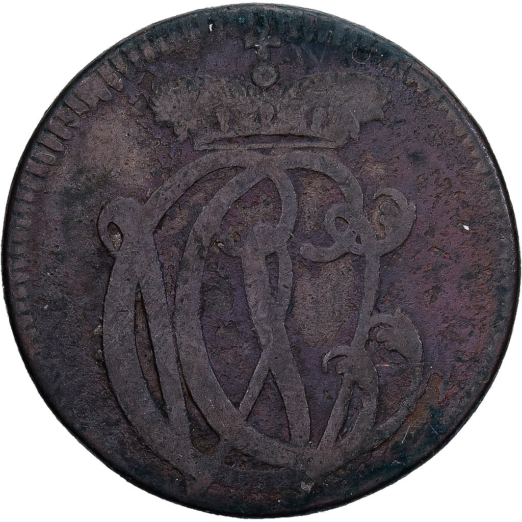 German States, 4 Pfenning, 1789, Copper, F(12-15), KM:179