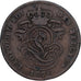 Belgien, Leopold II, 2 Centimes, 1876, Kupfer, S, KM:35.1