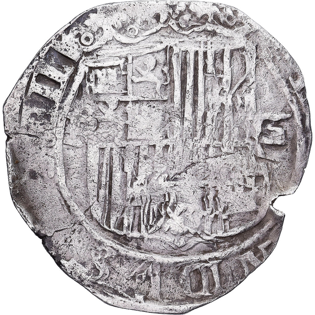 Spain, Ferdinand & Isabella, Real, Silver, VF(30-35)