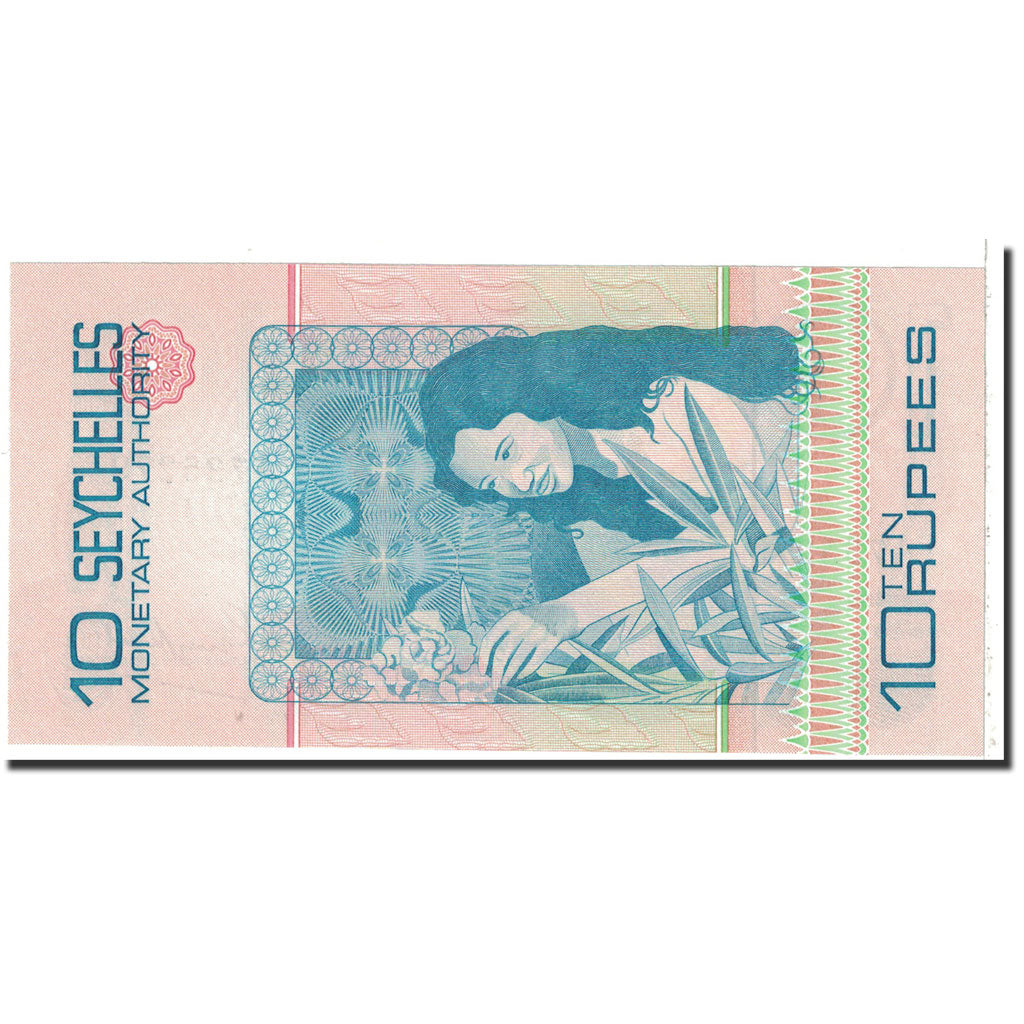 Geldschein, Seychelles, 10 Rupees, 1979, KM:23a, UNZ