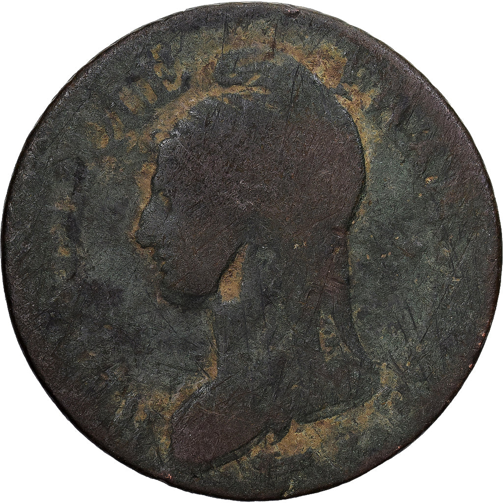 France, 5 Centimes, Dupré, AN 5, Paris, Copper, F(12-15), Gadoury:126