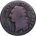 France, Louis XVI, Sol, Sol ou sou, 1791, Rouen, Copper, F(12-15), Gadoury:350