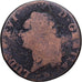 France, Louis XVI, Sol, Sol ou sou, 1786, Lille, Copper, F(12-15), Gadoury:350