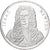 França, medalha, 1994, Prata, Isaac Newton, MS(63)