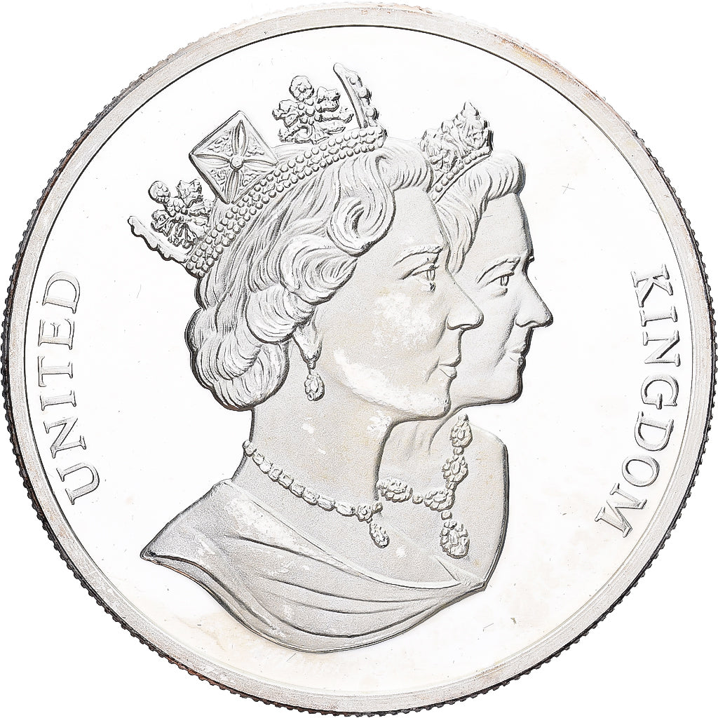 France, Medal, 1993, Silver, Royal couple, MS(63)