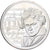 França, medalha, 1993, Prata, Beethoven, MS(63)