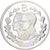França, medalha, 1993, Prata, Baudouin, Fabiola, MS(63)
