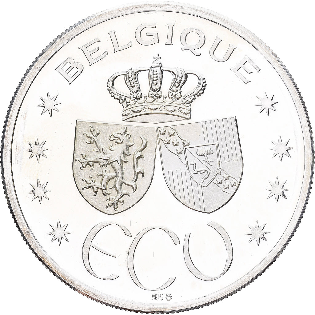 Frankrijk, Medaille, 1993, Zilver, Baudouin, Fabiola, UNC-