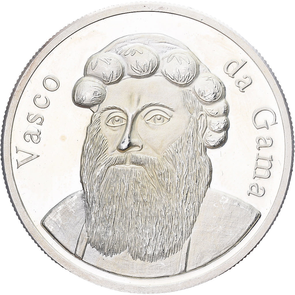 França, medalha, 1993, Prata, Vasco de Gama, MS(63)