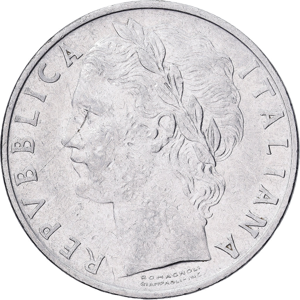 Italy, 100 Lire, 1966, Rome, Stainless Steel, VF(30-35), KM:96.1