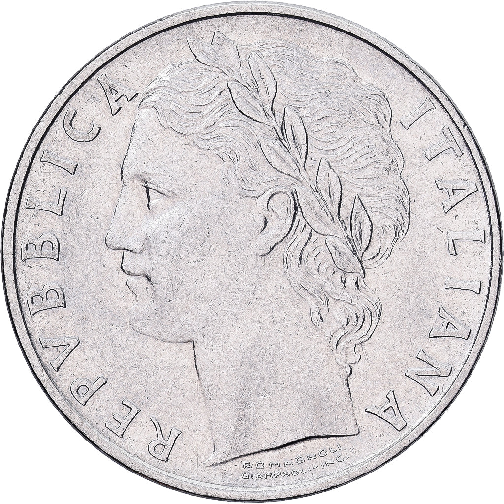 Italie, 100 Lire, 1970, Rome, Acier inoxydable, TTB, KM:96.1