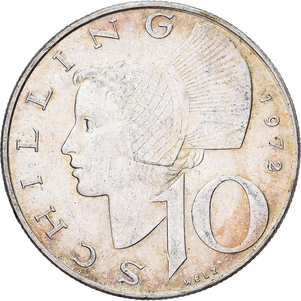 Autriche, 10 Schilling, 1970, Argent, TTB+, KM:2882