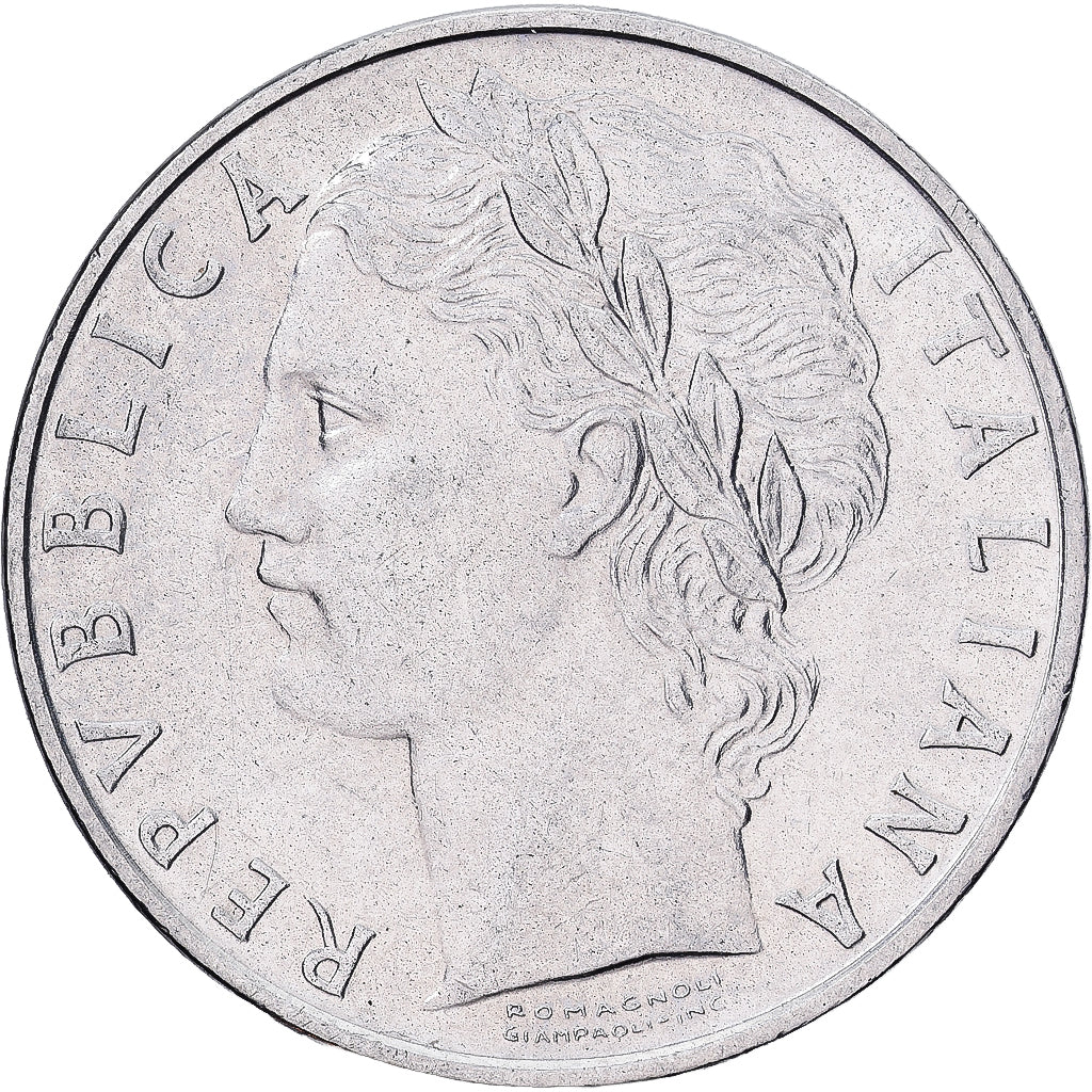 Italie, 100 Lire, 1973, Rome, Acier inoxydable, TTB, KM:96.1
