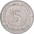 GERMANIA - REPUBBLICA FEDERALE, 5 Mark, 1975, Munich, Nichel ricoperto in