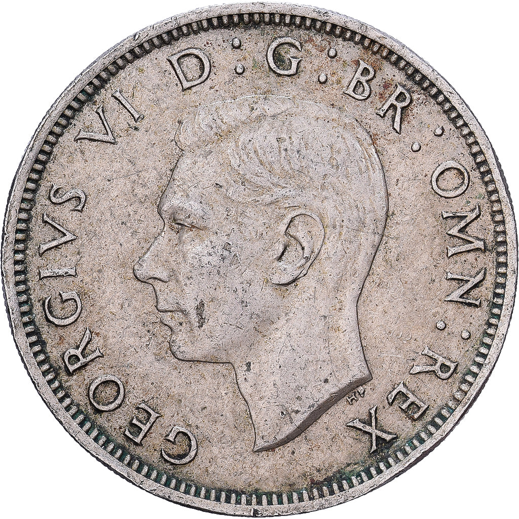 Great Britain, George VI, Florin, Two Shillings, 1951, Copper-nickel, EF(40-45)