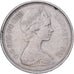 Grande-Bretagne, Elizabeth II, 5 New Pence, 1969, Cupro-nickel, TTB, KM:911