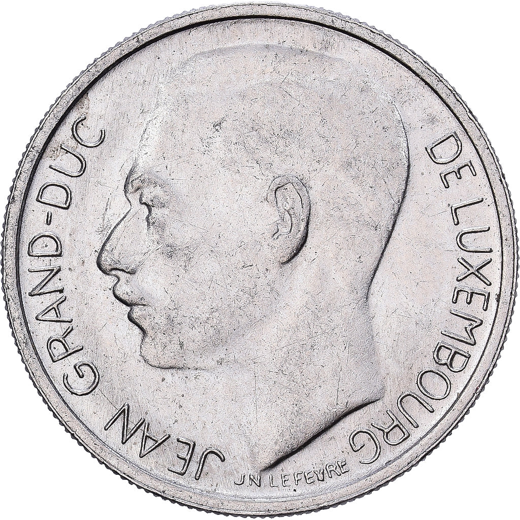 Luxembourg, Jean, Franc, 1970, Copper-nickel, AU(55-58), KM:55