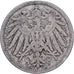 German Empire, Wilhelm II, 10 Pfennig, 1892, Berlin, Copper-nickel, VF(20-25)