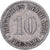 ALEMANHA - IMPÉRIO, Wilhelm II, 10 Pfennig, 1899, Stuttgart, Cobre-níquel