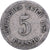 GERMANIA - IMPERO, Wilhelm I, 5 Pfennig, 1875, Berlin, Rame-nichel, MB, KM:3