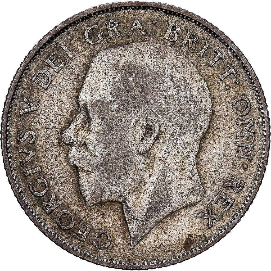 Gran Bretaña, George V, Shilling, 1923, Plata, MBC, KM:816a